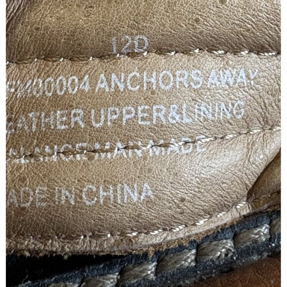 *Tommy Bahama Anchors Away Sandals Mens 12D Brown Leather Flip Flop Quiet Luxury - Picture 6 of 7